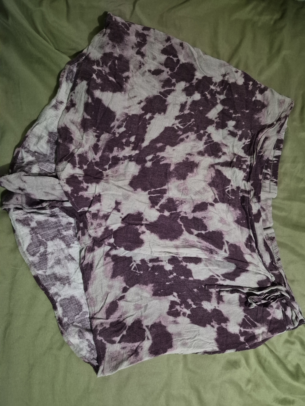Torrid Size 1 Purple Tie-Dye Lightweight Skort